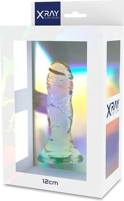 X RAY | Xray Clear Cock 12cm X 2.6cm | Realistic Dildo | Sex Toy for Couples | Dildo | Sex Toy for Woman — thumbnail 4