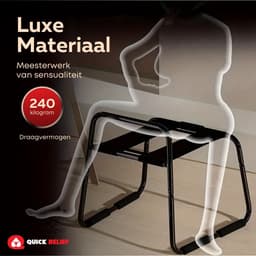 Quick Relief Erotic Chair™ - Erotische Stoel - Seksmeubel voor Vrouwen & Mannen - BDSM - voor Koppels — thumbnail 4