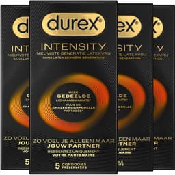 Durex Condooms Intensity 5st - 4 Stuks - Voordeelverpakking — thumbnail 1