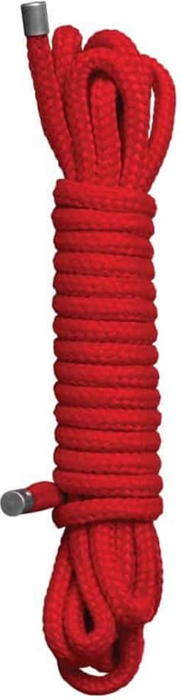 Ouch! Japanse Bondage Touw voor Stoute Spellen - 10m - Rood — thumbnail 3