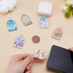 Dailygoods - Set van 6 USB Stofstekkers in Kleurrijke Designs — thumbnail 5