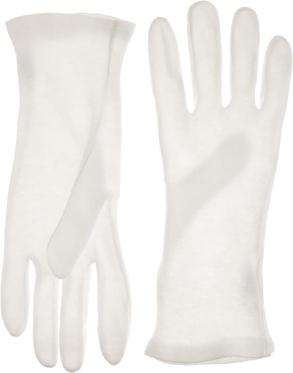 Katoenen Onderhandschoenen - Dunne handschoenen - Extra Laag - Ademend Materiaal - 1 Paar - Wit — afbeelding 1