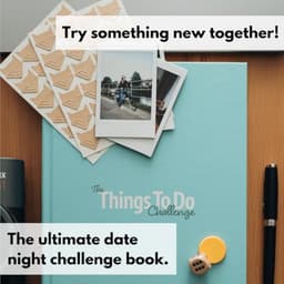 Avonturenboek Voor Koppels - Date Night Ideeën - Samen Herinneringen Maken - 60+ Kras Activiteiten - 27 x 22 cm — thumbnail 5