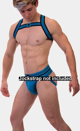 Barcode Berlin Harness Colin Blue - MAAT XS — thumbnail 4