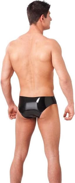 Rimba - Latex heren slip met buttplug 10 x 3.5 cm - maat M — thumbnail 3