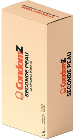 CondomZ Seconde Peau / Second Skin 100 condooms — thumbnail 1