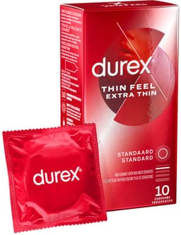Durex Condooms - Thin Feel Extra Dun 10st x2 - Voordeelverpakking - Cadeau voor man en vrouw — thumbnail 5