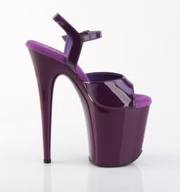 Pleaser - FLAMINGO-809 Sandaal met enkelband, Paaldans schoenen - US 10 - 40 Shoes - Paars — thumbnail 2