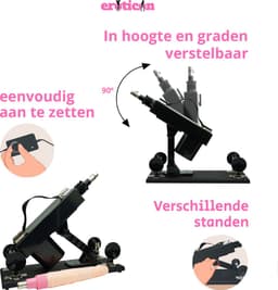 Jeremy Sex Machine voor Man en Vrouw met Dildo en Pocket Pussy – Complete Seksmachine Inclusief 2 Sex Toys – Neukmachine – Fuck Machine – Discreet Verzonden — thumbnail 3