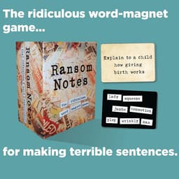 Ransom Notes - Het belachelijke woord magneet partij spel, 3+ spelers — thumbnail 4