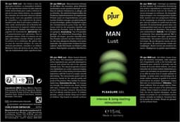 Pjur - MAN Lust - Pleasure Gel - Stimulatie op Waterbasis - 15 ml — thumbnail 2