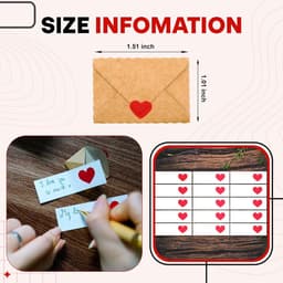 Romantische Liefdesbriefjes en Lege Kaartjes met Mini Enveloppen voor Cadeau — thumbnail 5