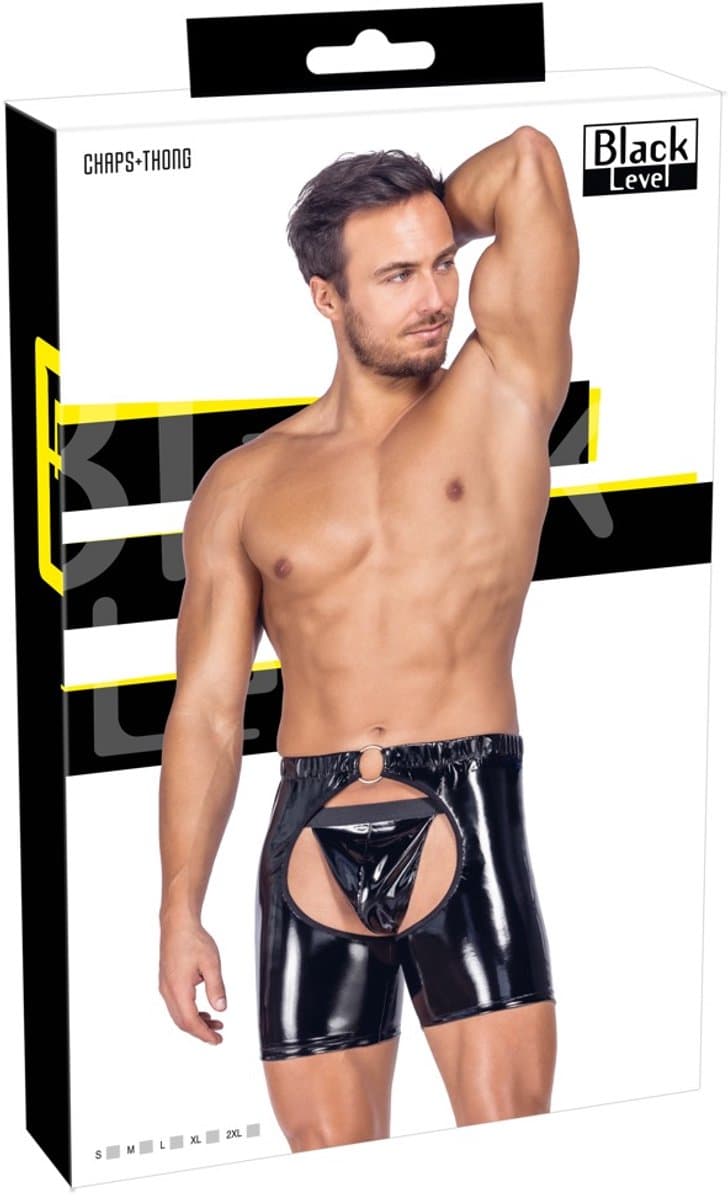 Men's Vinyl Chaps 2XL — afbeelding 1
