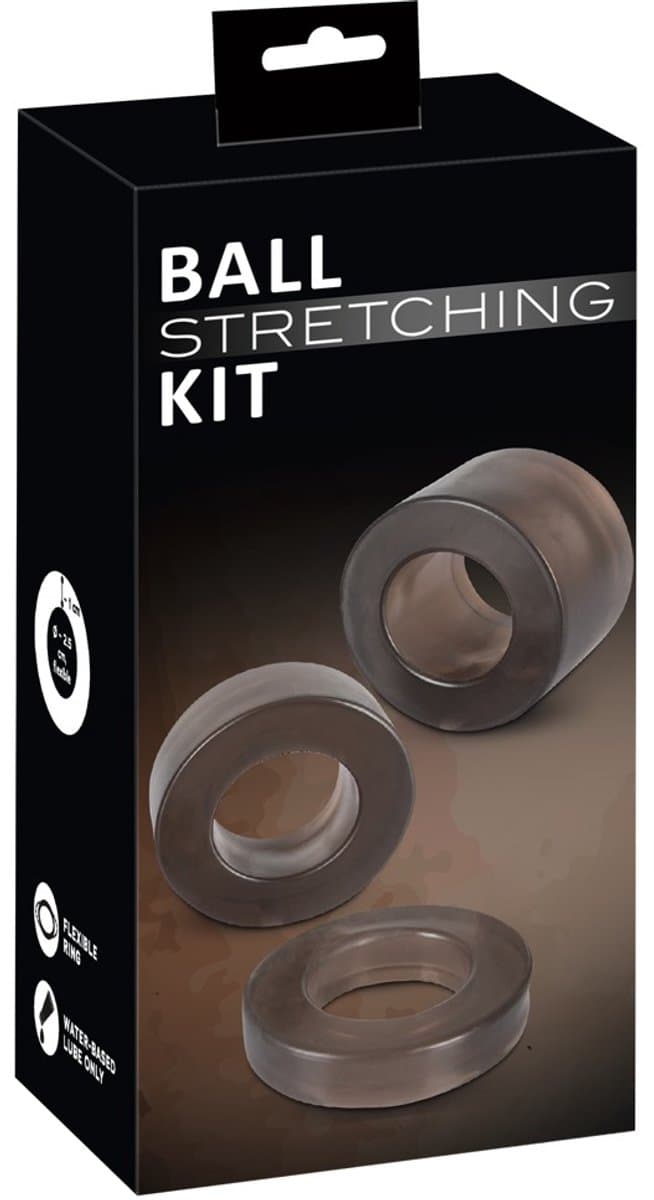 You2Toys – Balzak Stretching Uitrusting 3 Delig Intensivering Orgasme en Heerlijk Gestrekt Gevoel – Bruin — afbeelding 1