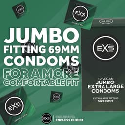 EXS JUMBO Large condooms (69mm) 24 stuks — thumbnail 5