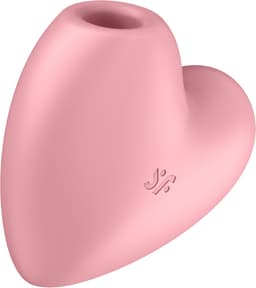 Satisfyer 'Cutie Heart', 8 cm, drukgolven en vibratie, speels design — thumbnail 1