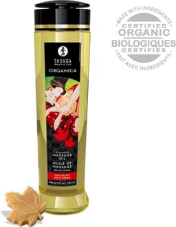Organica Massage Olie Maple Delight 240 ML — thumbnail 5