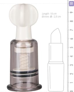 EasyToys - Tepelzuigers Klein - Tepelzuigers Set - Voor Mannen en Vrouwen - BDSM - Sex Toys voor Vrouwen - Seksspeeltjes - Clitoris Stimulator - 2 stuks - Transparant — thumbnail 5