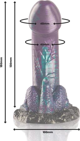 EPIC - BASILISK DILDO DOUBLE SCALY PLEASURE SMALL SIZE | DILDO | FANTASY DILDO | XXL DILDO | SEKSSPEELTJES | SEX TOYS | SEKSSPEELTJES VOOR VROUW | SEX TOYS VOOR VROUW | SEKSSPEELTJES VOOR KOPPELS | SEX TOYS VOOR KOPPELS — thumbnail 5