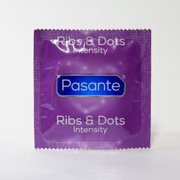 Pasante Ribs & Dots condooms 3st — thumbnail 5