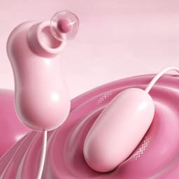 Vibrerende tepelzuiger en vibrerend ei G spot 10 snelheden vrouwen masturbatie bullet vibrator seksspeeltjes voor vrouwen seksspeeltjes voor volwassenen — thumbnail 1
