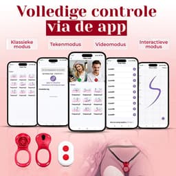 Artix Essentials Rose Vibrator – Voor Vrouwen & Koppels – App Bediening – 10 Standen – Waterdicht – Handsfree — thumbnail 5