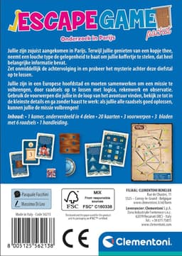 Escape Room Spel - Raadsel Spel - Mysterie Oplossen - Gemaakt In Italië - 112 x 156 cm - Multicolor — thumbnail 4