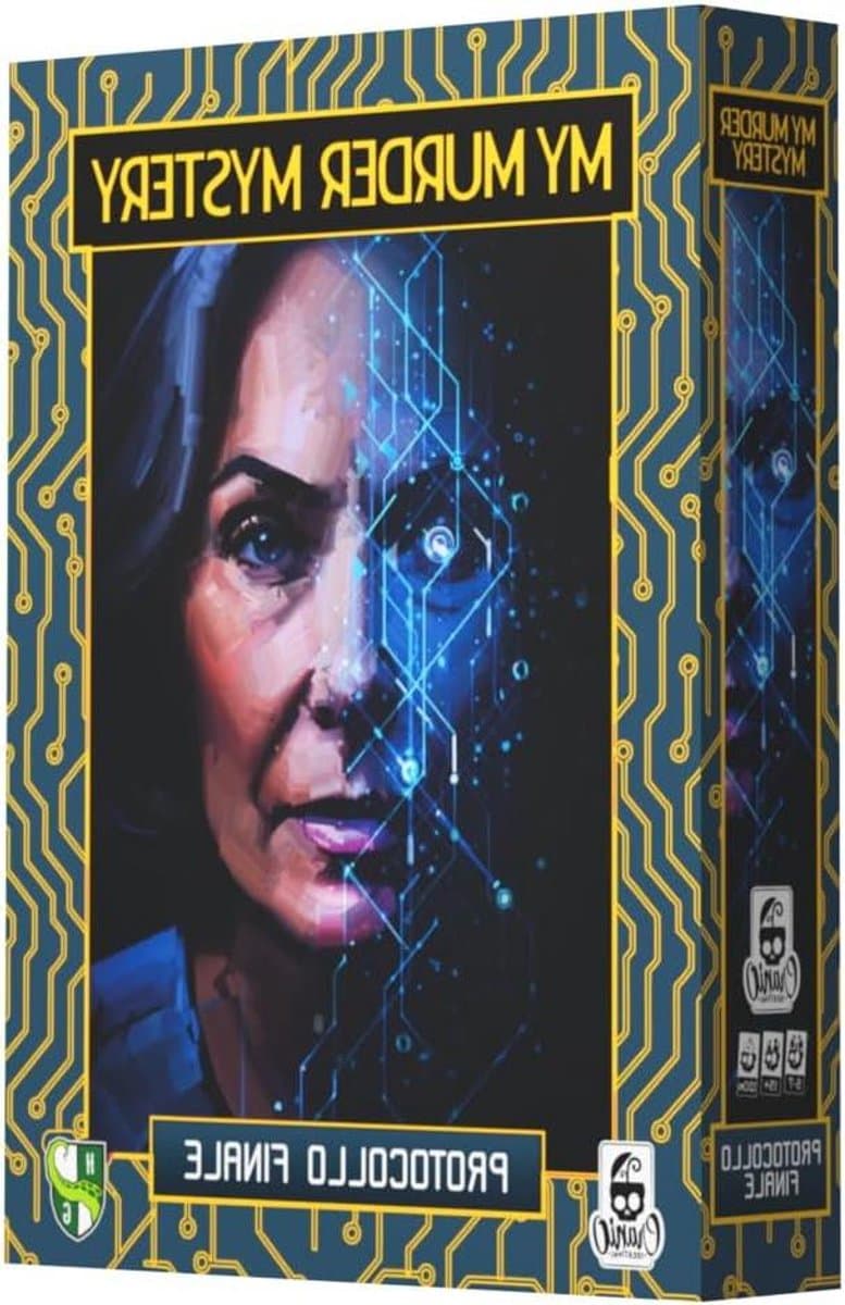 Cranio Creations - My Murder Mystery, Finales Protocol - Los een misdaad in de toekomst op. - 5-7 spelers - 120 minuten - onderzoeksspel - leeftijd 14+ - editie in het Italiaans — afbeelding 1