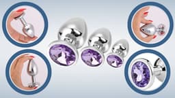MONA - Anal Plug Set - Staal - Hypoallergeen - Glanzend - S, M, L — thumbnail 3