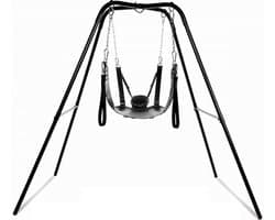 Strict - Extreme Sling And Swing Seksschommel- Dildo - Vibrator - Sexstoel - Penis - Penispomp - Extender - Buttplug - Sexy - Tril ei - Erotisch - Man - Vrouw - Penis - Heren - Dames