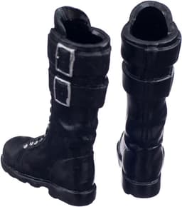 1/6 Vrouwelijke Platte Lace Up Schoenen voor Actiefiguren — thumbnail 1