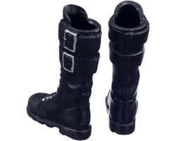 1/6 Vrouwelijke Platte Lace Up Schoenen voor Actiefiguren