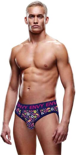 Envy Menswear Jockstrap -M/L- Unicorn & Donuts Bubble Butt Multicolours — thumbnail 1