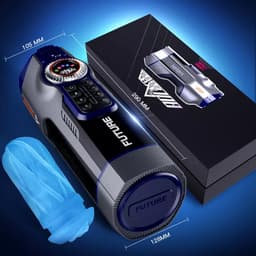 Leten Automatische Masturbator Future Thrusting - Sextoy voor mannen - Oplaadbaar - Met Verwarmingsmodus — thumbnail 4