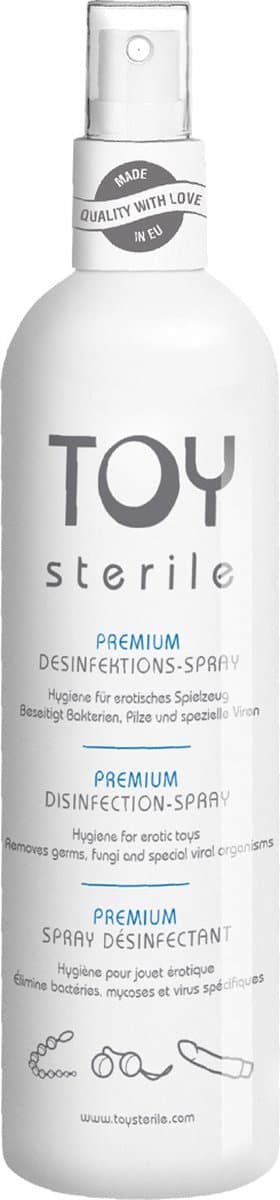 TOY steriele hygiënische desinfectiespray voor seksspeeltjes | ook voor siliconen | 300 ml — afbeelding 1