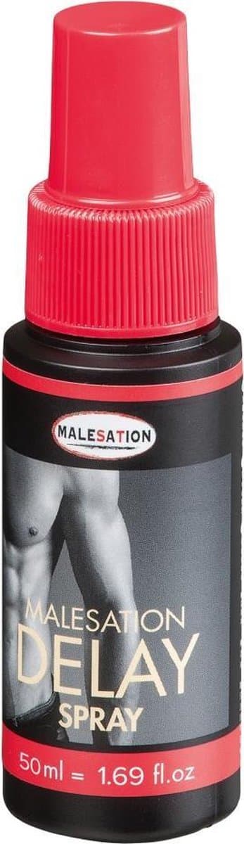 MALESATION Lichaamsverzorging Delay Spray 50 ml Transparant — afbeelding 1