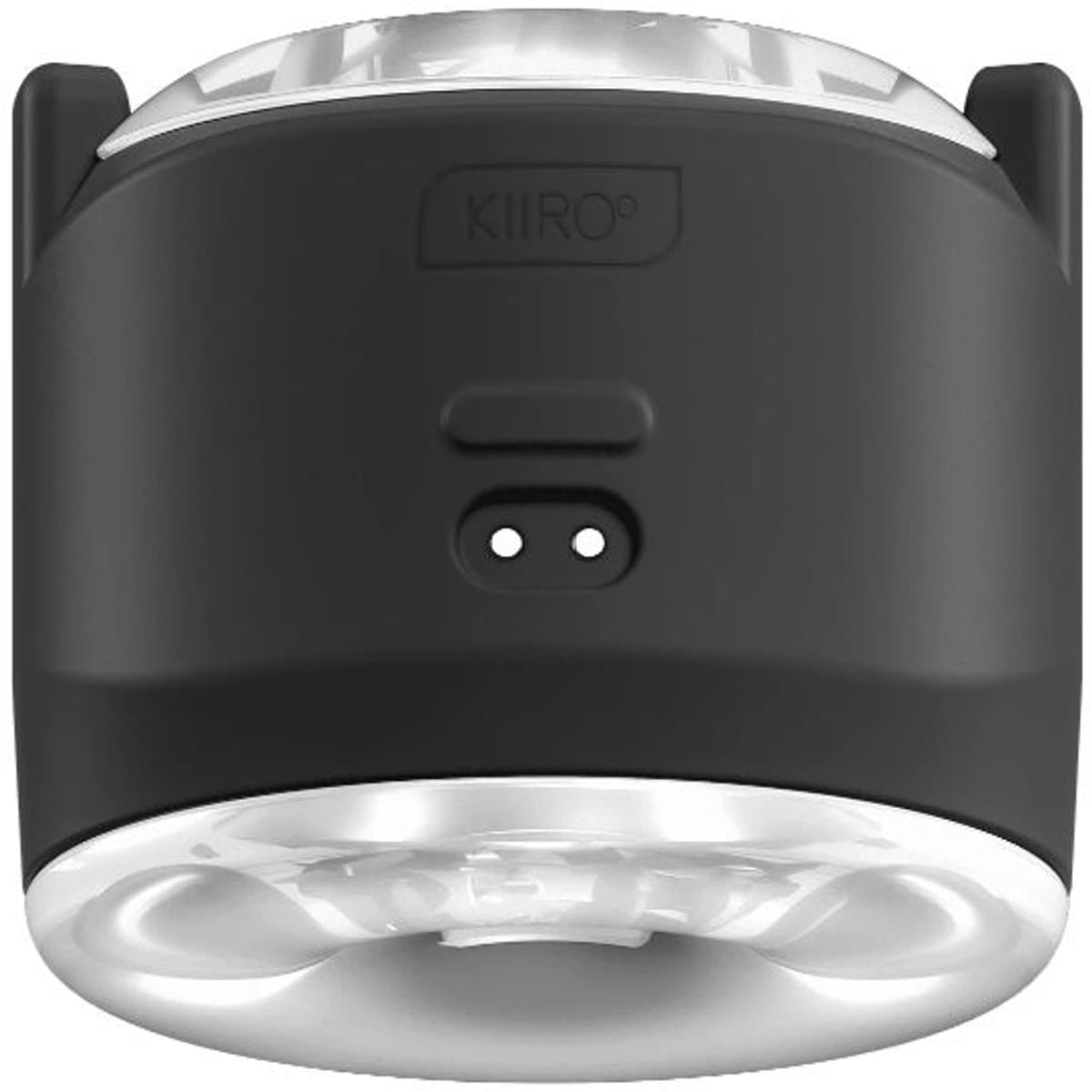 Kiiroo PowerShot Masturbator - Automatische & Interactieve Stroker voor Mannen - App Gestuurd (Bluetooth) - Dubbele Vibratiemotoren - Compact Reisformaat - Zwart - — afbeelding 1