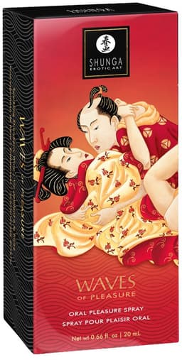 Shunga golven Of Pleasure Sparkling Strawberry Wine 20 Ml — thumbnail 4