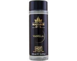 Hot - Vanilla 100ml Massage olie - Transparant