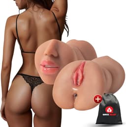 Quick Relief Selena™ - Masturbator - Pocket Pussy - 3 in 1 - Blowjob Simulator - Seks Toys voor Mannen - Kunstvagina - voor Heren - Sex Speeltje - Seks - Stroker — thumbnail 1
