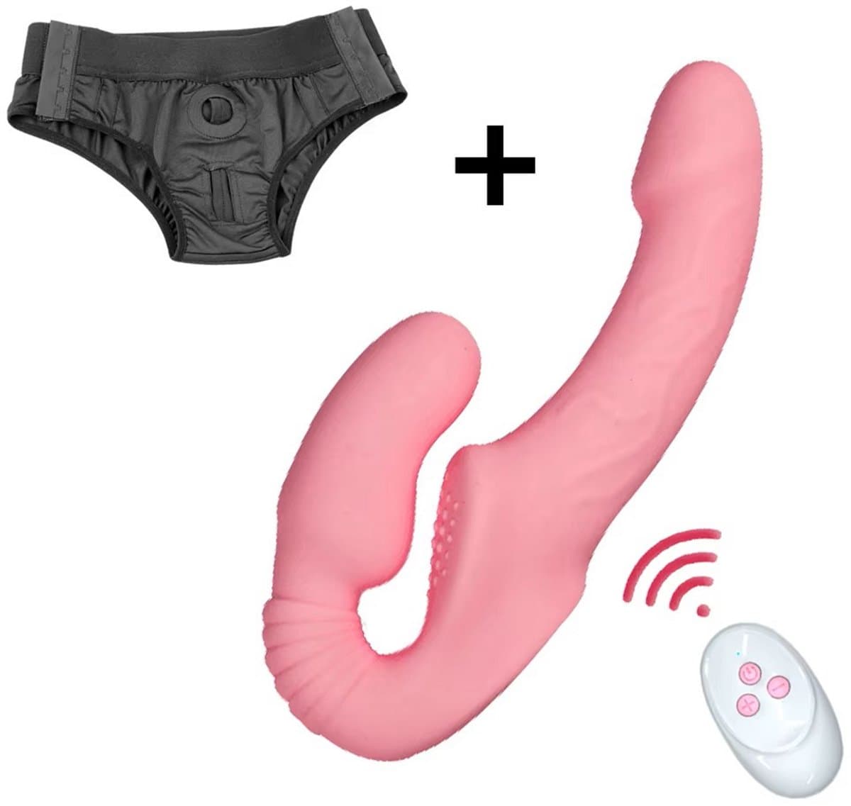 Strap U - Urge Strapless Strap-On Vibrator - Roze - Vrouw - Speeltjes - Moederdag - Strapon - voorbinddildo - Dildo - Vibrator - Penis - Buttplug - Sexy - Tril ei - Erotische - Man - Dames — afbeelding 1