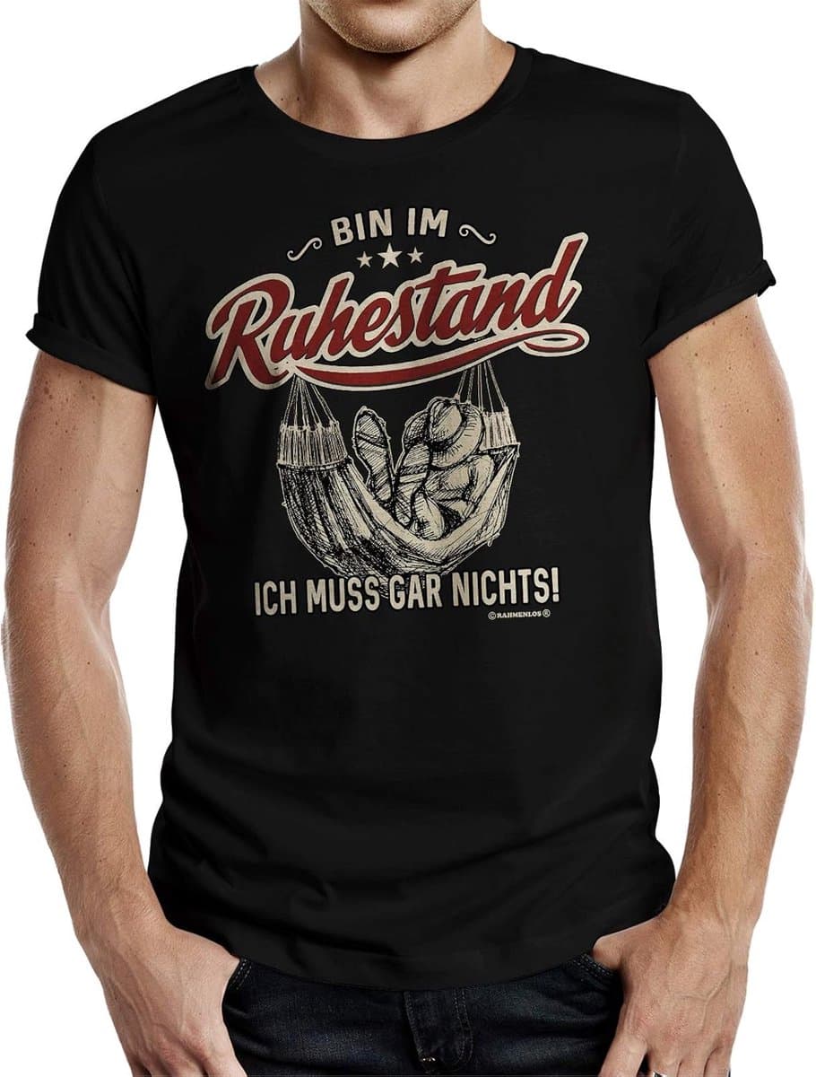 Cadeau T-shirt Voor Mannen Met Pensioen - Origineel Geschenk Voor Gepensioneerden — afbeelding 1