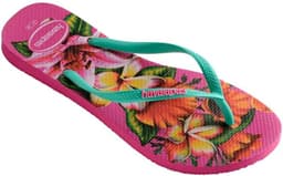 Dames Slippers met Bloemmotief Dunne Bandjes — thumbnail 2