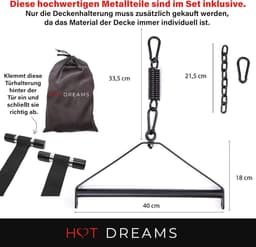 MKSS® Sex Schommel Volwassenen - Sex Stoel - Sex Toys voor Koppels - Zwart — thumbnail 2