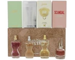 Vrouwen Miniatuur Geuren Set 4 Stuks - La Belle, Scandal, Classique, Divine