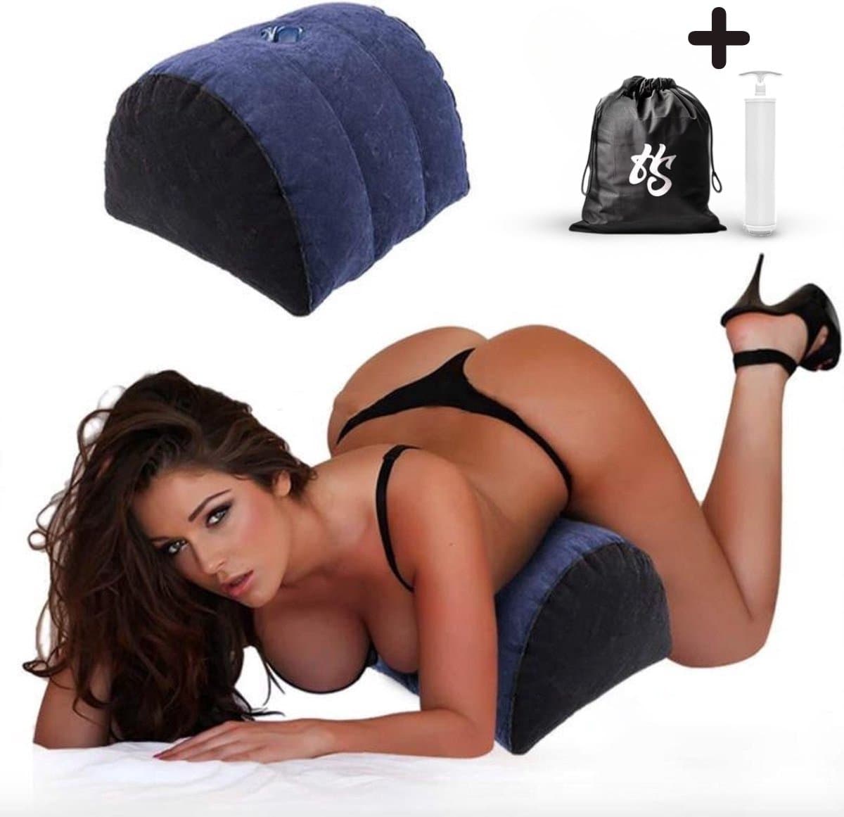 Sex Kussen Positie Seks Kussen Sofa Seksstandjes - Voor Erotische Koppels – Sex Pillow / Meubel / Poef Positions - Sexmeubel Schommel – Opblaasbaar Kussen – Sex Spelletjes Erotiek - Seks Spel – Seksmachine — afbeelding 1