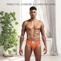 Atletische Jock Strap Supporter voor Mannen - Sexy Ondergoed in 7 Kleuren (M-XXL) — thumbnail 3