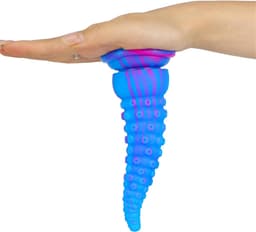 Oneay Fantasy Tentakel Dildo Octopus Stijl – 21 cm– LSR Siliconen G-Punt Stimulator & Anale Stretcher met Zuignap — thumbnail 4