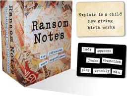 Ransom Notes - Het belachelijke woord magneet partij spel, 3+ spelers — thumbnail 1