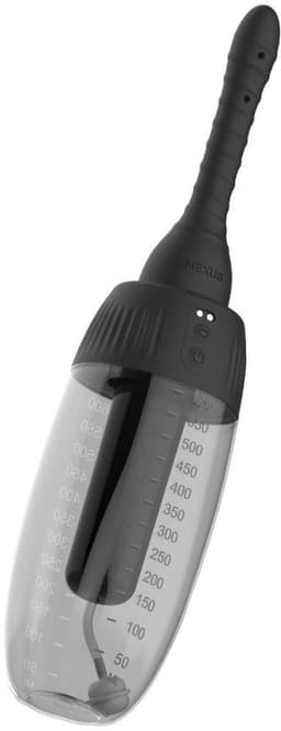 Nexus Automatic Rotating 360° Anal Douche - Zwart - 600 ml - 3 Rotatiemodi - 3 Spraystanden - IPX7 Waterdicht - USB Oplaadbaar - Afstandsbediening 8 Meter - 30 min Gebruikstijd - Ergonomische Handgreep - Reinigingsdouche - Roterende Kop — thumbnail 4